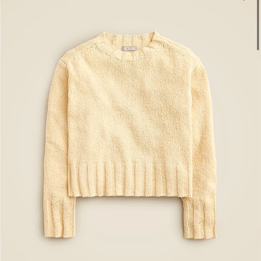 J. Crew Women's Crew Neck Sweater buff clay size XS